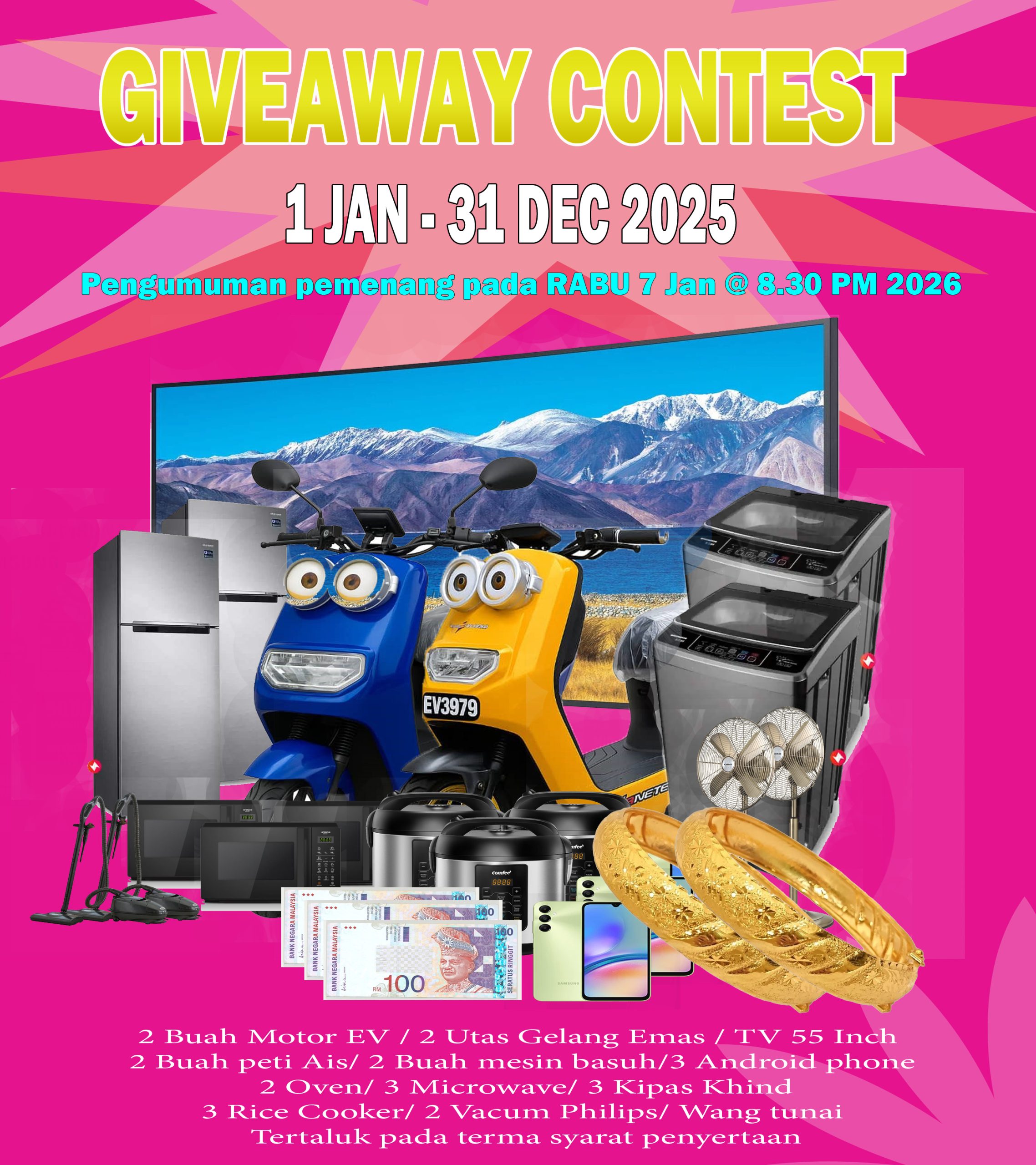 CONTEST 2025 EV UPDATE 7 Jan 26 scaled - Give away contest